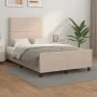 Cappuccino synthetic leather headboard bed frame 120x200cm by vidaXL, Beds and slatted bases - Ref: Foro24-3125505, Price: 17...