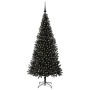 Árbol de Navidad con 300 LED con soporte Negro 180 cm PVC en Decoración Festiva y Estacional | Comprar online en Foru.es