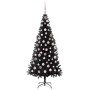 Árbol de Navidad con 300 LED con soporte Negro 180 cm PVC en Decoración Festiva y Estacional | Comprar online en Foru.es