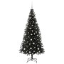 Árbol de Navidad con 300 LED con soporte Negro 180 cm PVC en Decoración Festiva y Estacional | Comprar online en Foru.es