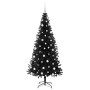 Árbol de Navidad con 300 LED con soporte Negro 180 cm PVC en Decoración Festiva y Estacional | Comprar online en Foru.es