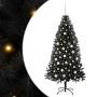 Árbol de Navidad con 300 LED con soporte Negro 180 cm PVC en Decoración Festiva y Estacional | Comprar online en Foru.es