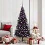 Árbol de Navidad con 300 LED con soporte Negro 180 cm PVC en Decoración Festiva y Estacional | Comprar online en Foru.es
