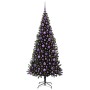 Árbol de Navidad con 300 LED con soporte Negro 180 cm PVC en Decoración Festiva y Estacional | Comprar online en Foru.es