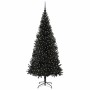 Árbol de Navidad con 300 LED con soporte Negro 210 cm PVC en Decoración Festiva y Estacional | Comprar online en Foru.es