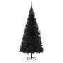 Árbol de Navidad con 300 LED con soporte Negro 210 cm PVC en Decoración Festiva y Estacional | Comprar online en Foru.es