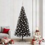 Árbol de Navidad con 300 LED con soporte Negro 210 cm PVC en Decoración Festiva y Estacional | Comprar online en Foru.es