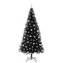 Árbol de Navidad con 300 LED con soporte Negro 210 cm PVC en Decoración Festiva y Estacional | Comprar online en Foru.es
