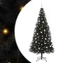 Árbol de Navidad con 300 LED con soporte Negro 210 cm PVC en Decoración Festiva y Estacional | Comprar online en Foru.es