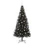 Árbol de Navidad con 300 LED con soporte Negro 210 cm PVC en Decoración Festiva y Estacional | Comprar online en Foru.es