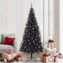Árbol de Navidad con 300 LED con soporte Negro 210 cm PVC en Decoración Festiva y Estacional | Comprar online en Foru.es