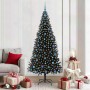 Árbol de Navidad con 300 LED con soporte Negro 210 cm PVC en Decoración Festiva y Estacional | Comprar online en Foru.es
