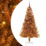 Árbol de Navidad con 150 LED con soporte Dorado 150 cm PET en Decoración Festiva y Estacional | Comprar online en Foru.es