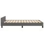 Bettgestell mit Kopfteil aus grauem Kunstleder 120x200cm von vidaXL, Betten und Lattenroste - Ref: Foro24-3125443, Preis: 211...