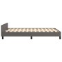 Estructura de cama con cabecero cuero sintético gris 120x200cm de vidaXL, Camas y somieres - Ref: Foro24-3125443, Precio: 217...
