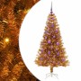 Árbol de Navidad con 150 LED con soporte Dorado 150 cm PET en Decoración Festiva y Estacional | Comprar online en Foru.es