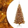 Árbol de Navidad con 300 LED con soporte Dorado 180 cm PET en Decoración Festiva y Estacional | Comprar online en Foru.es