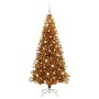 Árbol de Navidad con 300 LED con soporte Dorado 180 cm PET en Decoración Festiva y Estacional | Comprar online en Foru.es