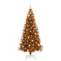Árbol de Navidad con 300 LED con soporte Dorado 180 cm PET en Decoración Festiva y Estacional | Comprar online en Foru.es