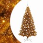 Árbol de Navidad con 300 LED con soporte Dorado 180 cm PET en Decoración Festiva y Estacional | Comprar online en Foru.es