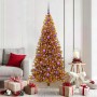 Árbol de Navidad con 300 LED con soporte Dorado 180 cm PET en Decoración Festiva y Estacional | Comprar online en Foru.es