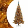 Árbol de Navidad con 300 LED con soporte Dorado 180 cm PET en Decoración Festiva y Estacional | Comprar online en Foru.es