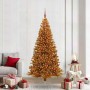Árbol de Navidad con 300 LED con soporte Dorado 210 cm PET en Decoración Festiva y Estacional | Comprar online en Foru.es