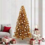 Árbol de Navidad con 300 LED con soporte Dorado 210 cm PET en Decoración Festiva y Estacional | Comprar online en Foru.es