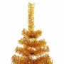 Árbol de Navidad con 300 LED con soporte Dorado 210 cm PET en Decoración Festiva y Estacional | Comprar online en Foru.es