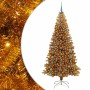 Árbol de Navidad con 300 LED con soporte Dorado 210 cm PET en Decoración Festiva y Estacional | Comprar online en Foru.es
