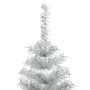 Árbol de Navidad con 150 LED con soporte Plateado 150 cm PET en Decoración Festiva y Estacional | Comprar online en Foru.es