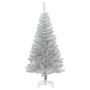 Árbol de Navidad con 150 LED con soporte Plateado 150 cm PET en Decoración Festiva y Estacional | Comprar online en Foru.es