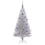 Árbol de Navidad con 150 LED con soporte Plateado 150 cm PET en Decoración Festiva y Estacional | Comprar online en Foru.es