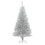 Árbol de Navidad con 150 LED con soporte Plateado 150 cm PET en Decoración Festiva y Estacional | Comprar online en Foru.es