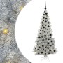 Árbol de Navidad con 300 LED con soporte Plateado 180 cm PET en Decoración Festiva y Estacional | Comprar online en Foru.es
