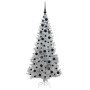 Árbol de Navidad con 300 LED con soporte Plateado 180 cm PET en Decoración Festiva y Estacional | Comprar online en Foru.es