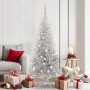 Árbol de Navidad con 300 LED con soporte Plateado 180 cm PET en Decoración Festiva y Estacional | Comprar online en Foru.es