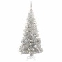 Árbol de Navidad con 300 LED con soporte Plateado 180 cm PET en Decoración Festiva y Estacional | Comprar online en Foru.es