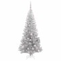 Árbol de Navidad con 300 LED con soporte Plateado 180 cm PET en Decoración Festiva y Estacional | Comprar online en Foru.es