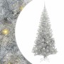 Árbol de Navidad con 300 LED con soporte Plateado 180 cm PET en Decoración Festiva y Estacional | Comprar online en Foru.es