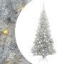 Árbol de Navidad con 300 LED con soporte Plateado 180 cm PET en Decoración Festiva y Estacional | Comprar online en Foru.es