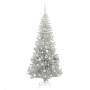 Árbol de Navidad con 300 LED con soporte Plateado 180 cm PET en Decoración Festiva y Estacional | Comprar online en Foru.es