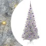 Árbol de Navidad con 300 LED con soporte Plateado 180 cm PET en Decoración Festiva y Estacional | Comprar online en Foru.es