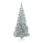 Árbol de Navidad con 300 LED con soporte Plateado 180 cm PET en Decoración Festiva y Estacional | Comprar online en Foru.es