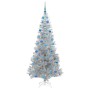 Árbol de Navidad con 300 LED con soporte Plateado 180 cm PET en Decoración Festiva y Estacional | Comprar online en Foru.es