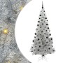 Árbol de Navidad con 300 LED con soporte Plateado 210 cm PET en Decoración Festiva y Estacional | Comprar online en Foru.es
