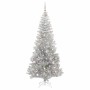 Árbol de Navidad con 300 LED con soporte Plateado 210 cm PET en Decoración Festiva y Estacional | Comprar online en Foru.es
