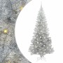 Árbol de Navidad con 300 LED con soporte Plateado 210 cm PET en Decoración Festiva y Estacional | Comprar online en Foru.es