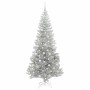 Árbol de Navidad con 300 LED con soporte Plateado 210 cm PET en Decoración Festiva y Estacional | Comprar online en Foru.es