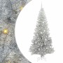 Árbol de Navidad con 300 LED con soporte Plateado 210 cm PET en Decoración Festiva y Estacional | Comprar online en Foru.es
